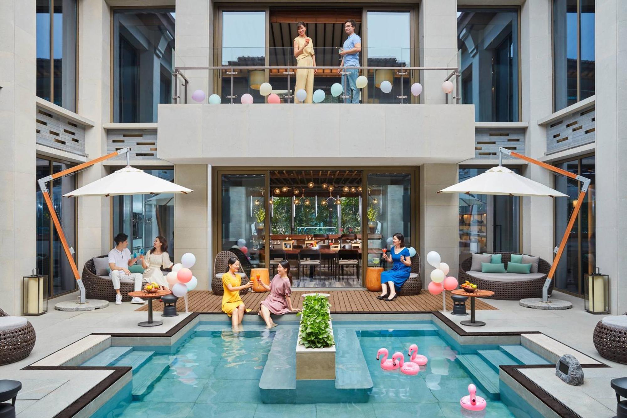 Beijing Marriott Hotel Changping Eksteriør billede